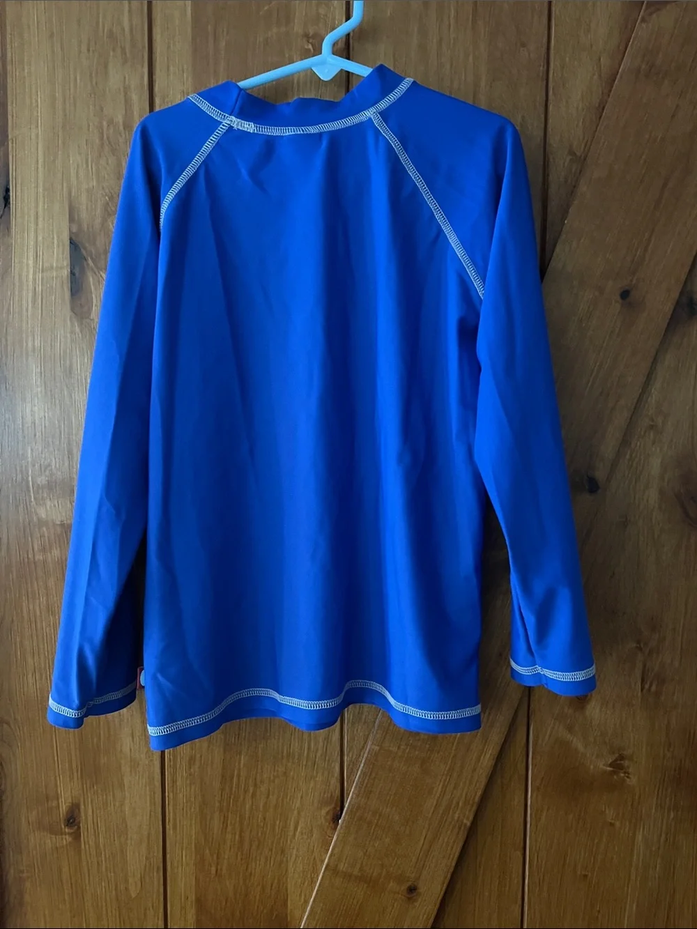 Bright Royal Blue Long Sleeve Swim Shirt